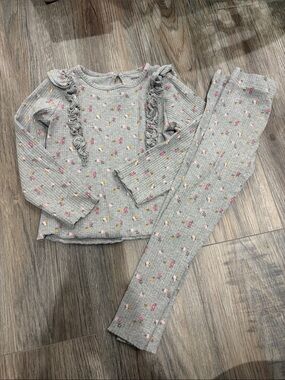 Two Piece Floral Set